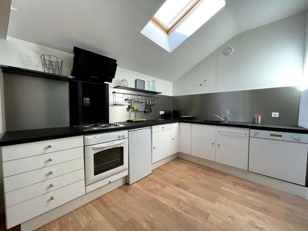 Gite De La Fauvette Saintes Apartment Bagian luar foto
